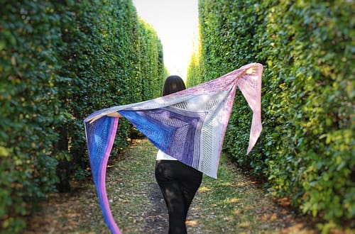 Find Your Fade shawl